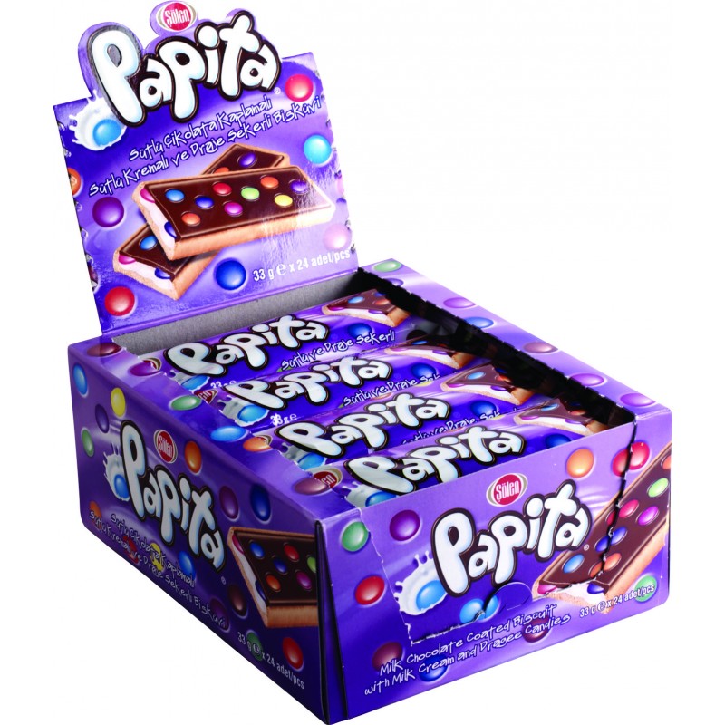 Baton Papita mleczny 33 g