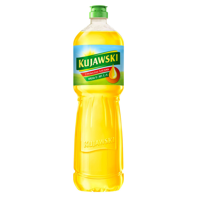 Kujawski Olej rzepakowy z pierwszego tłoczenia 1 l