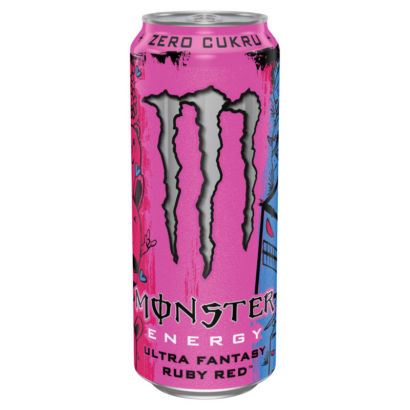 Monster Energy Ultra Fantasy Ruby Red Gazowany napój energetyczny 500 ml