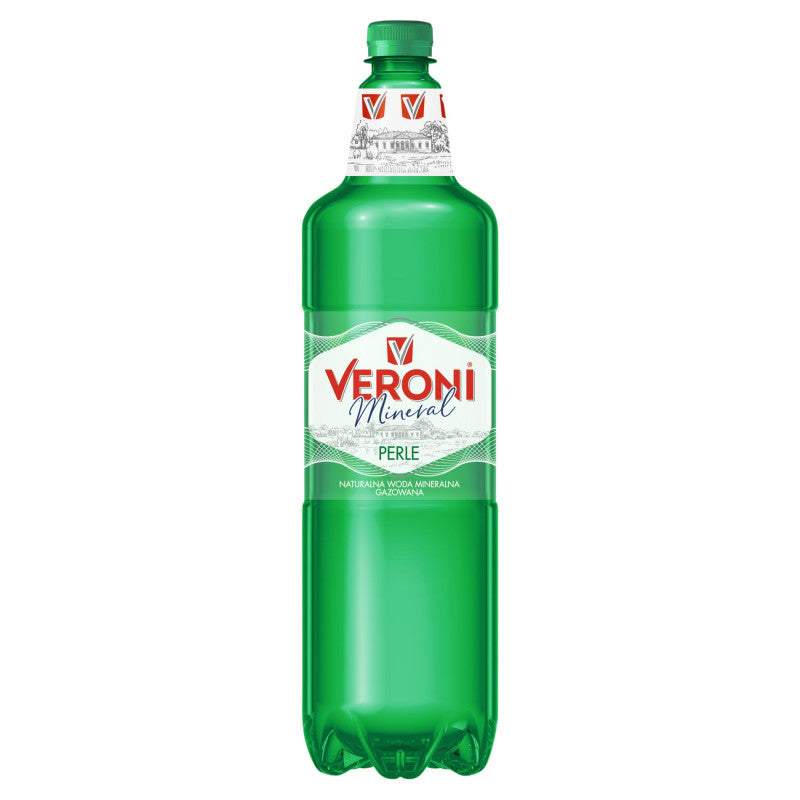 Veroni Mineral Perle Naturalna woda mineralna gazowana 1,5 l