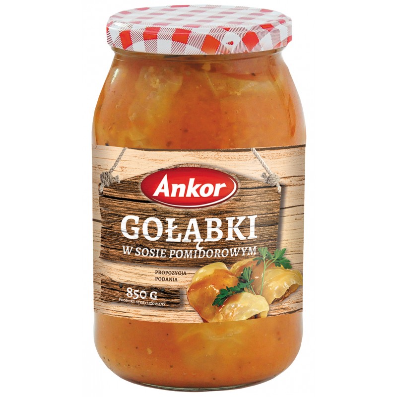ANKOR DG 0,85L GOLABKI SOS POMIDOROWY