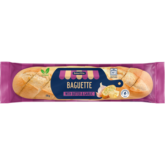 Aryzta Bagietka z masłem i czosnkiem 175g