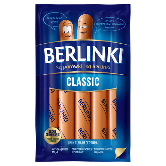 Berlinki Classic Parówki 250 g