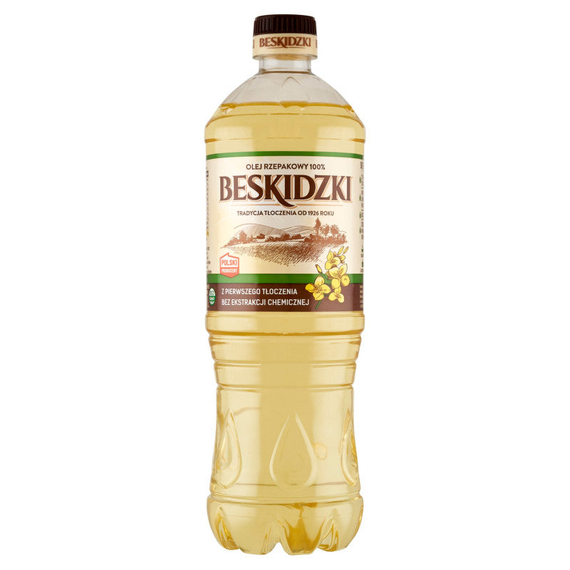 Beskidzki Olej rzepakowy 100 % 1 l