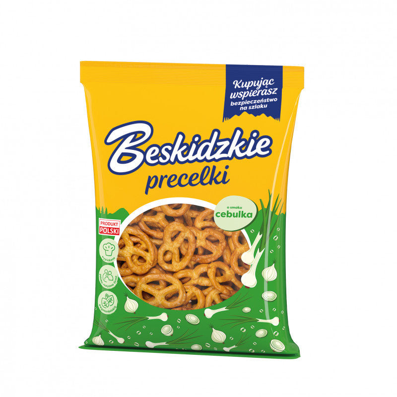 Beskidzkie Precelki o smaku cebulowym 120g