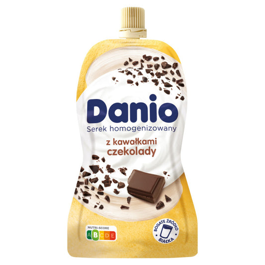 Danio Serek homogenizowany z kawałkami czekolady 120 g