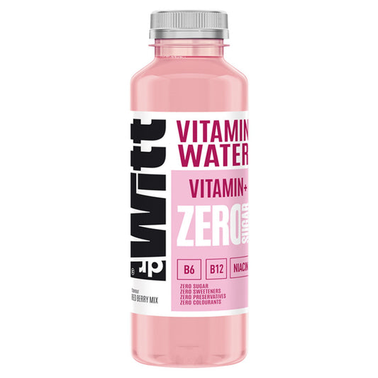 Dr Witt Vitamin Water Napój o smaku owoców leśnych bez cukru 550 ml