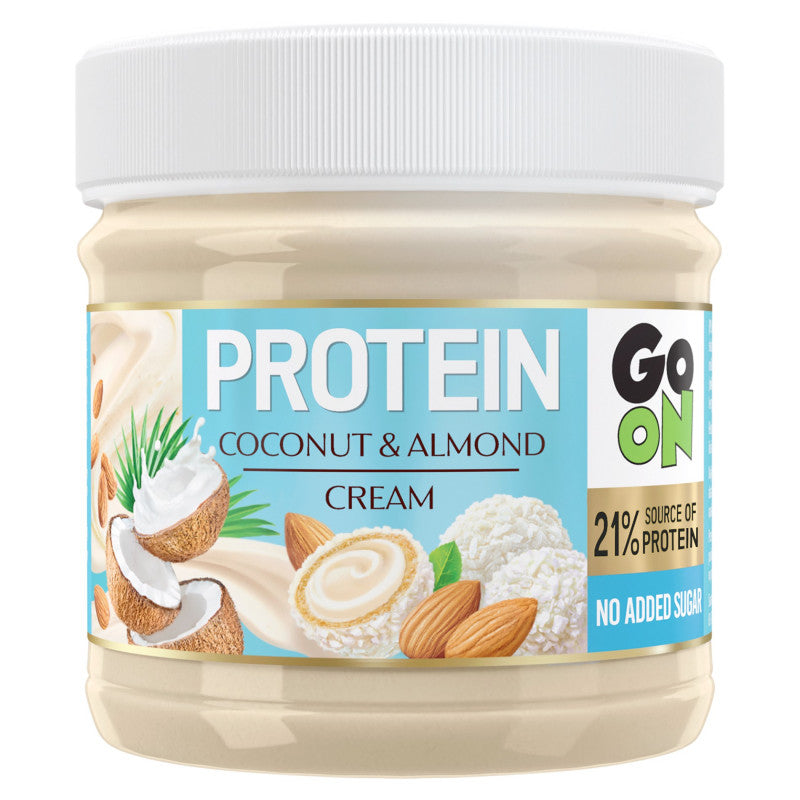 Go On Protein Krem białkowy z płatkami kokosa i prażonymi migdałami 180 g