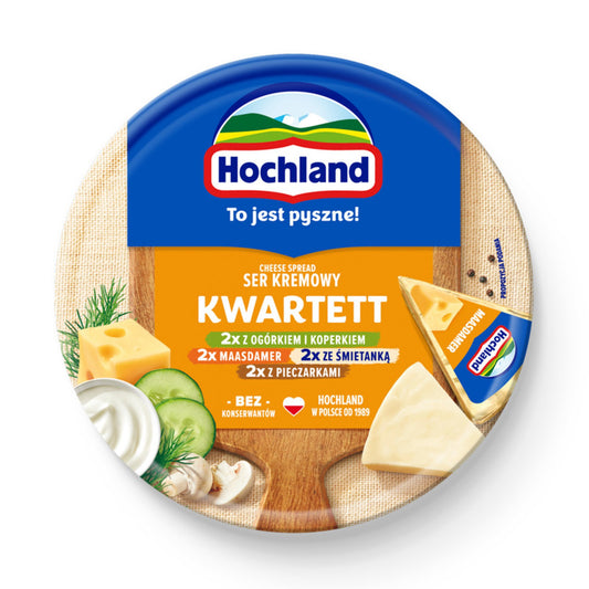 Hochland Ser kremowy kwartett 180 g
