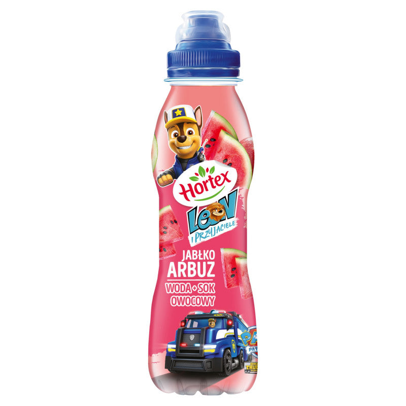 Hortex Leon i Przyjaciele Napój owocowy jabłko-arbuz 400 ml