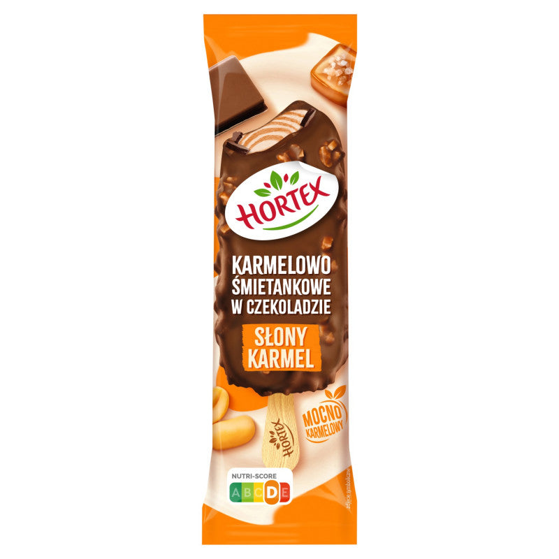 Hortex Lody karmelowo śmietankowe w czekoladzie słony karmel 120 ml