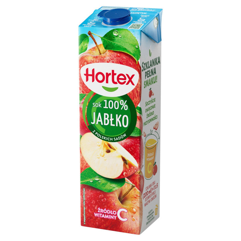 Hortex Sok 100 % jabłko 1 l