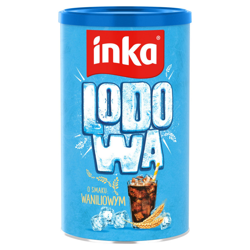 Inka Lodowa Rozpuszczalna kawa zbożowa o smaku waniliowym 120 g