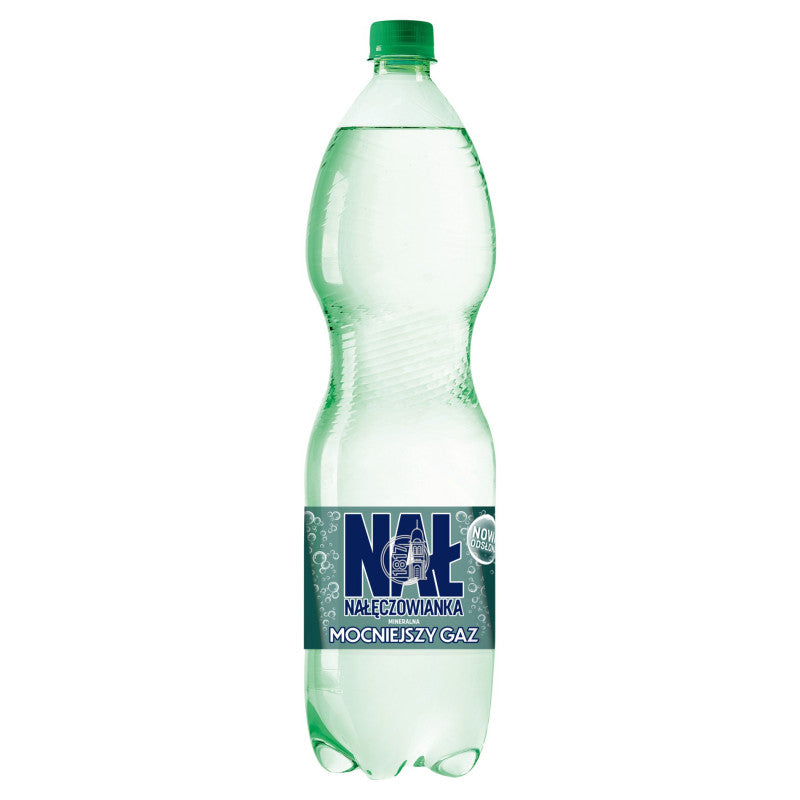 Nałęczowianka Woda mineralna mocniejszy gaz 1,5 l
