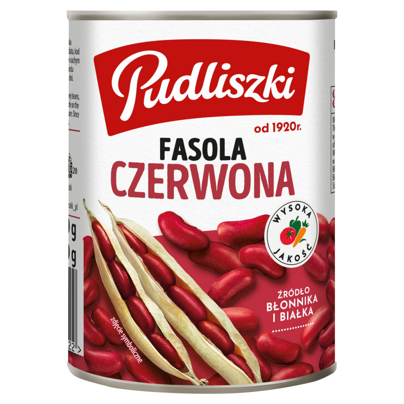 Pudliszki Fasola czerwona 400 g