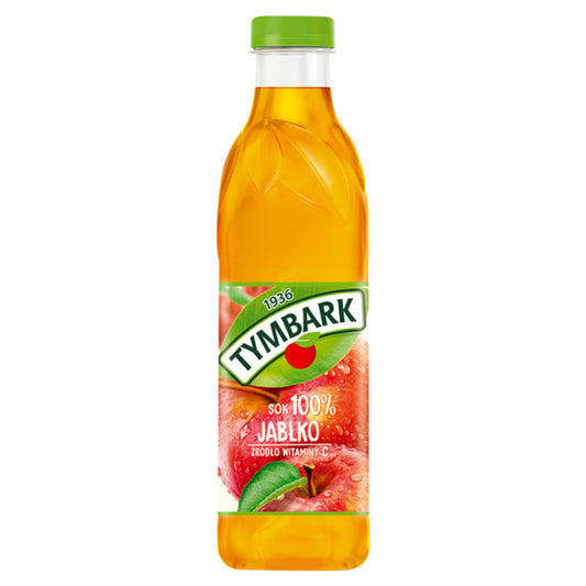 Tymbark Sok 100 % jabłko 1 l